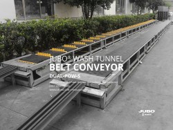 Plastic dual belt conveyor dufla-12